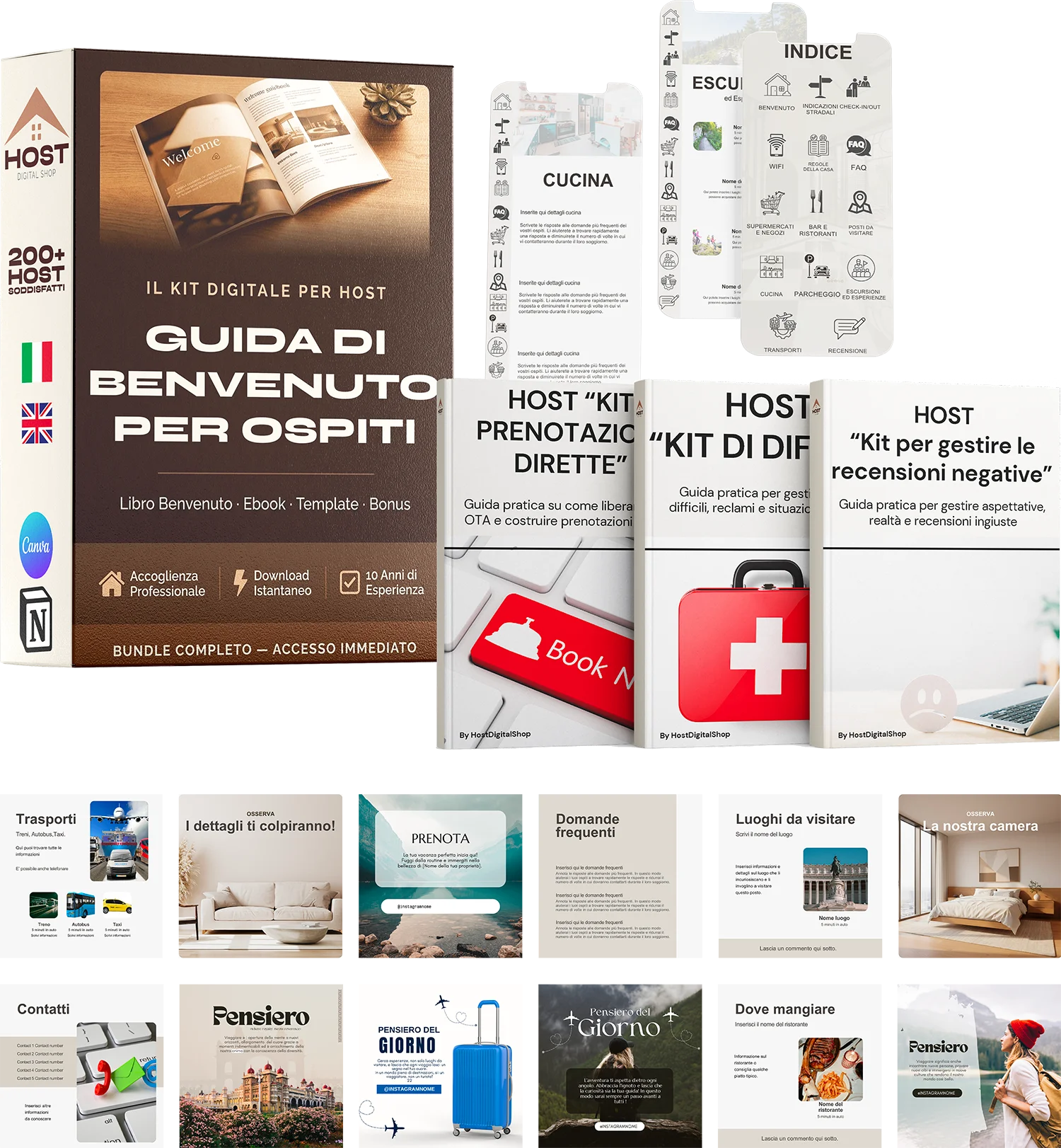 Guida di Benvenuto per Ospiti